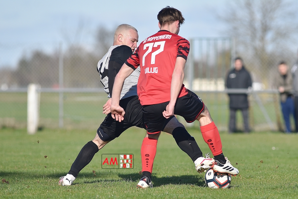 Hugo Roppenheim District 4 | SC Roppenheim 1 Vs AS Forstfeld 1 en images – Nord Alsace Foot