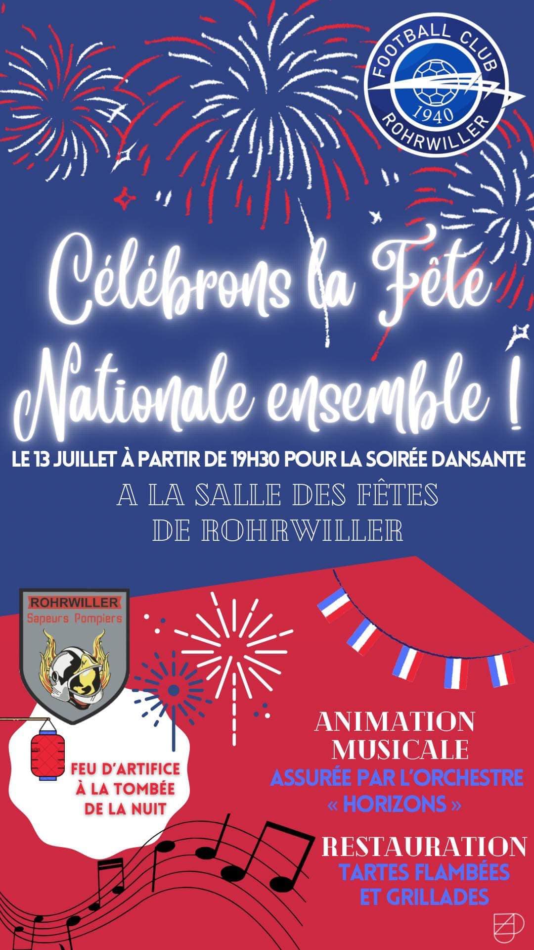 Bal de la Fête Nationale du FC Rohrwiller