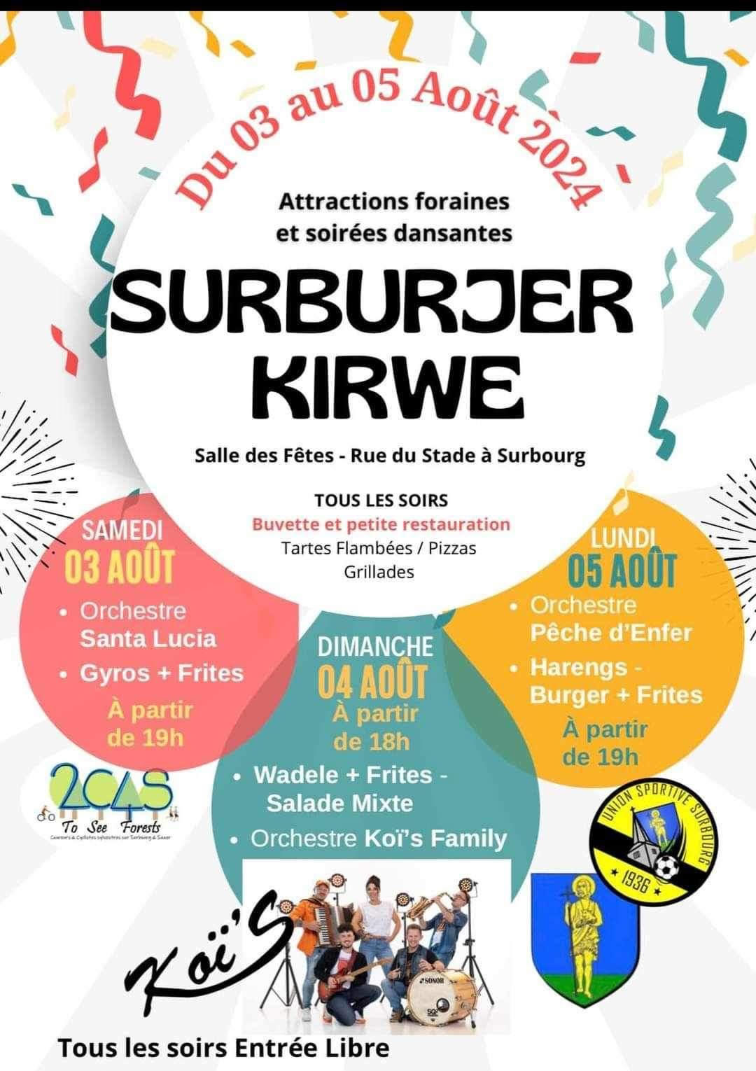 Surburjer Kerwe avec l'US Surbourg