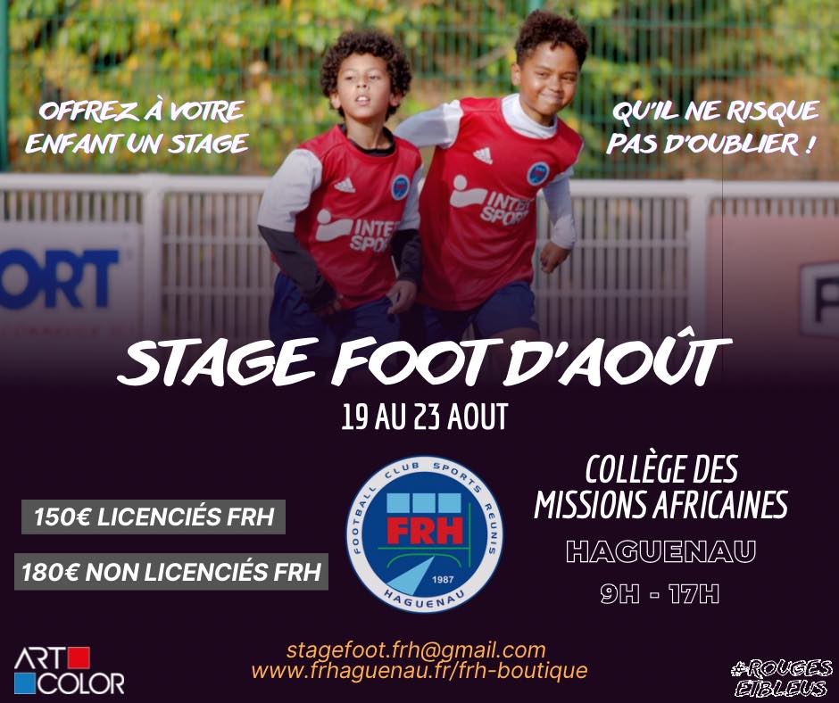 Stage Foot du FR Haguenau