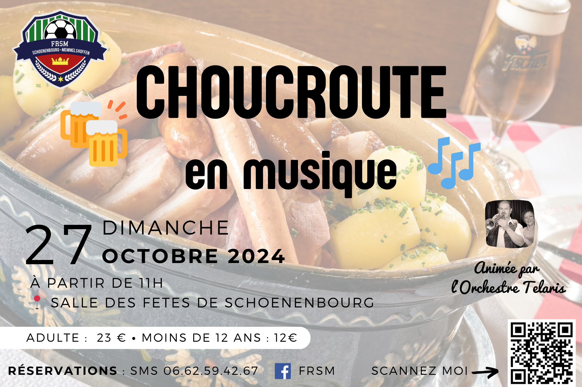Choucroute en musique du FR Schoenenbourg/Memmelshoffen