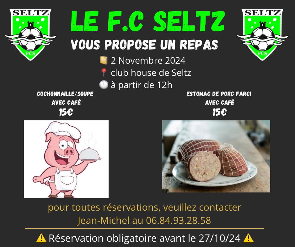Cochonaille ou Estomac de porc farci du FC Seltz
