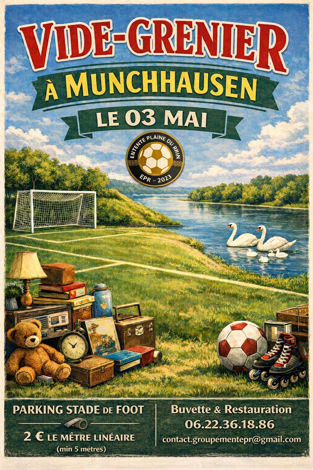 Vide grenier de l'Entente de la Plaine du Rhin