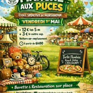 Grand marché aux puces de l'Etoile Sportive de Morsbronn