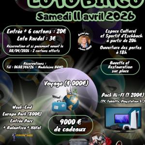 31ème Loto Bingo du FC Eschbach