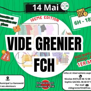 10ème édition du vide grenier du FC Herrlisheim