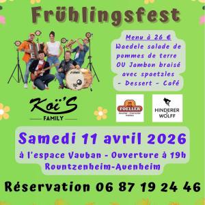 Frühlingsfest du SR Rountzenheim/Auenheim