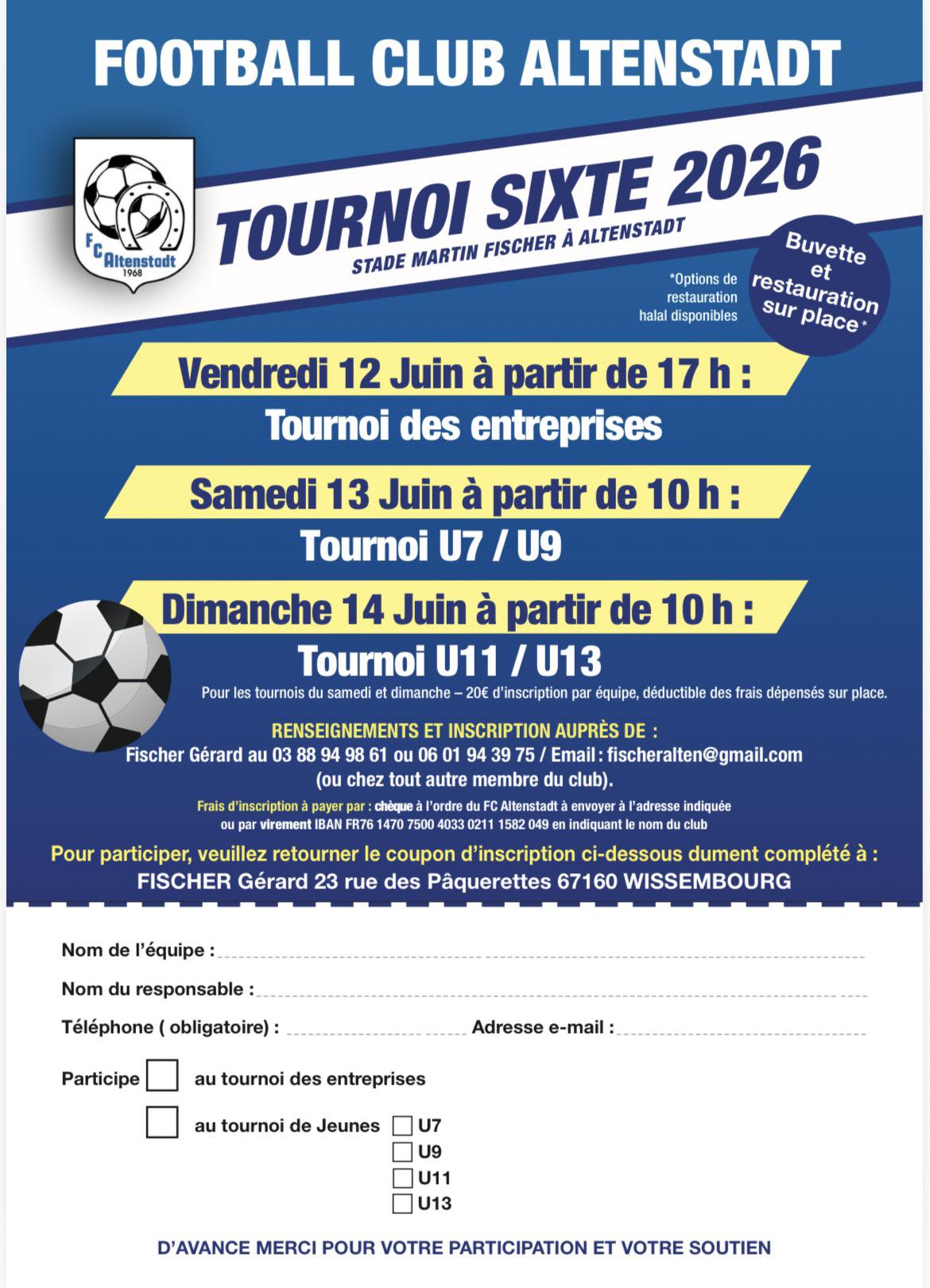 Tournoi de sixte 2026 du FC Altenstadt