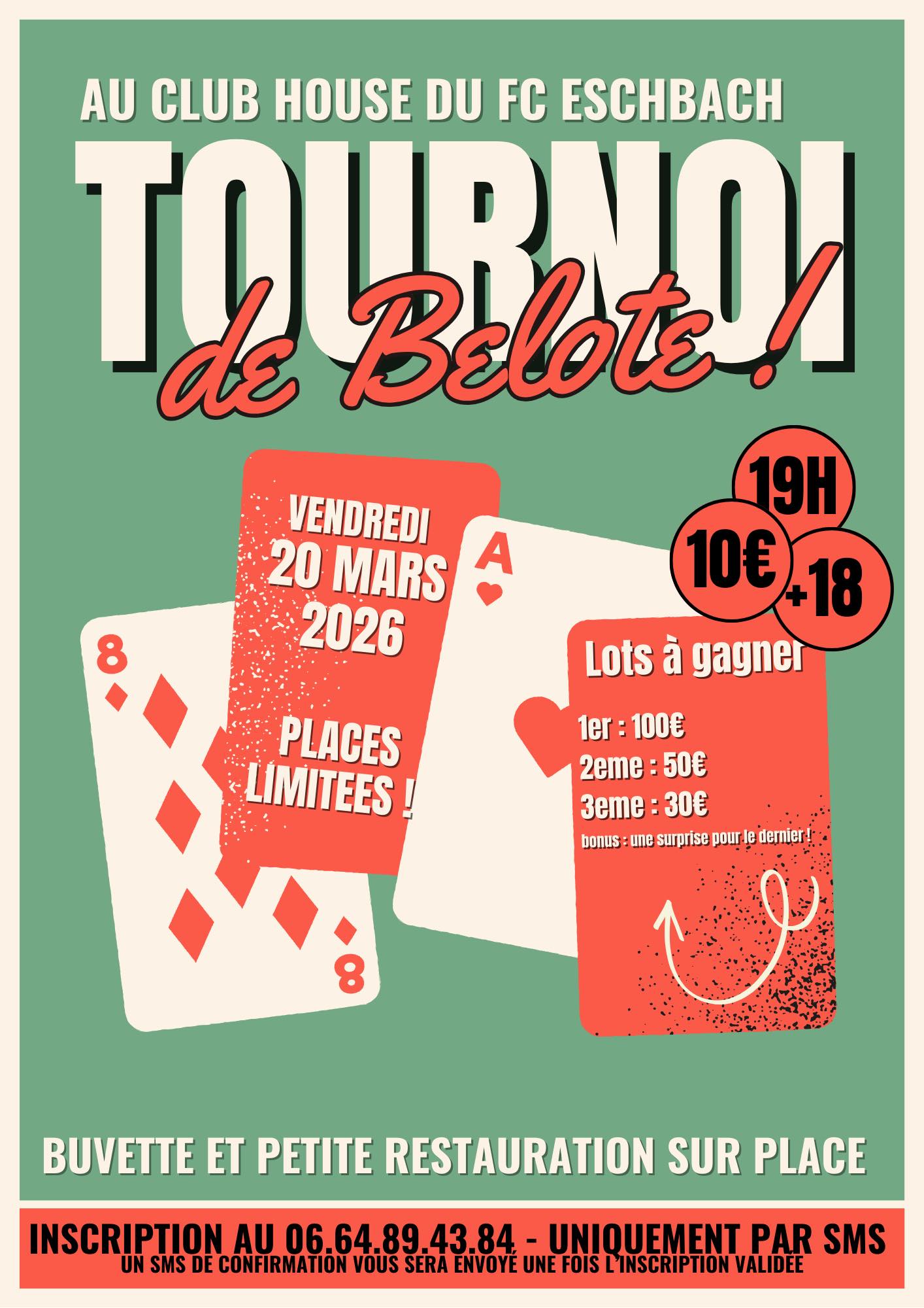 Tournoi de belote du FC Eschbach