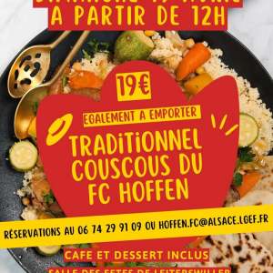 Traditionnel couscous du FC Hoffen
