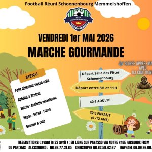 Marche gourmande du FR Schoenenbourg/Memmelshoffen