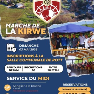 Marche de la Kirwe du FC Rott
