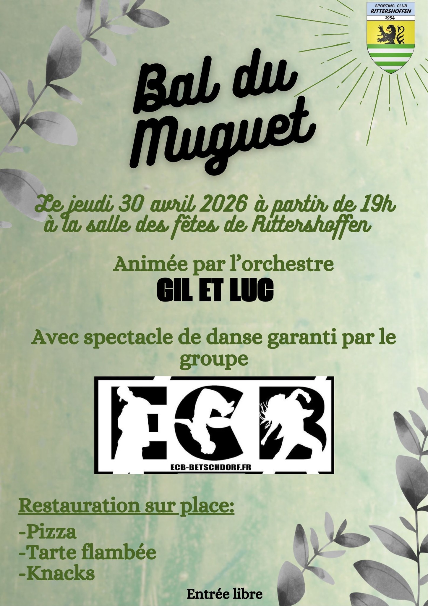 Bal du Muguet du SC Rittershoffen