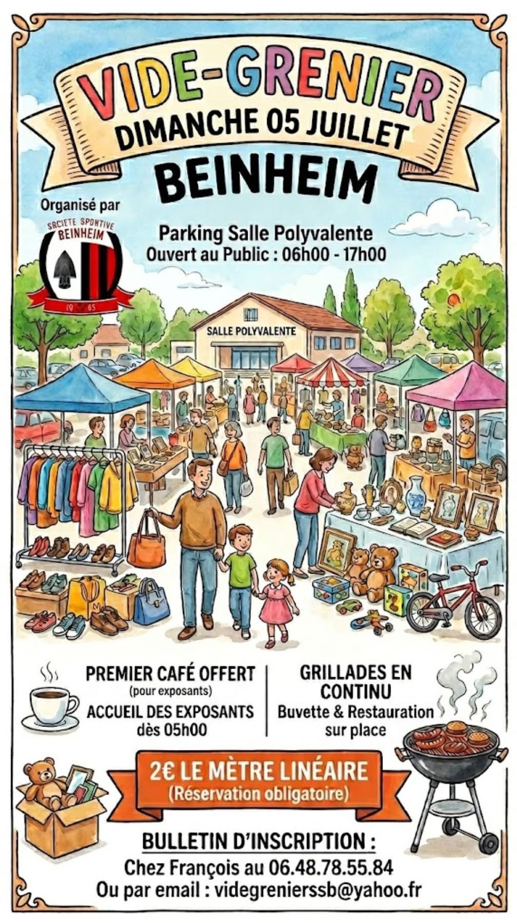 Vide grenier de la SS Beinheim