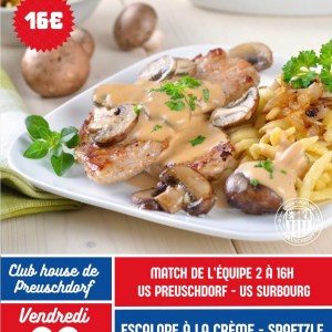 Repas du supporter de l'US Preuschdorf