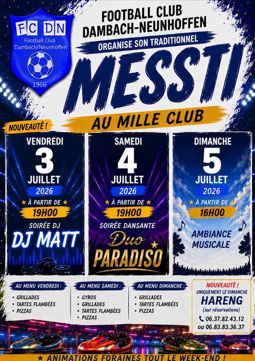 Messti du FC Dambach/Neunhoffen