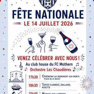 Fête Nationale avec le FC Mothern