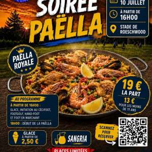 Soirée paella de la Jeunesse de l'UFFRIED