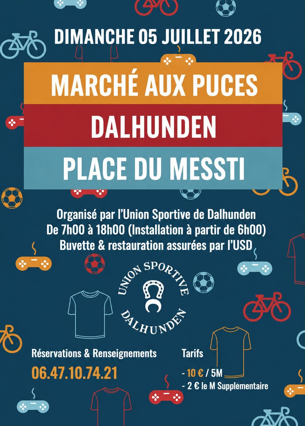 Marché aux puces de l'US Dalhunden