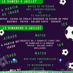 Fête du Foot du Red Star Froeschwiller